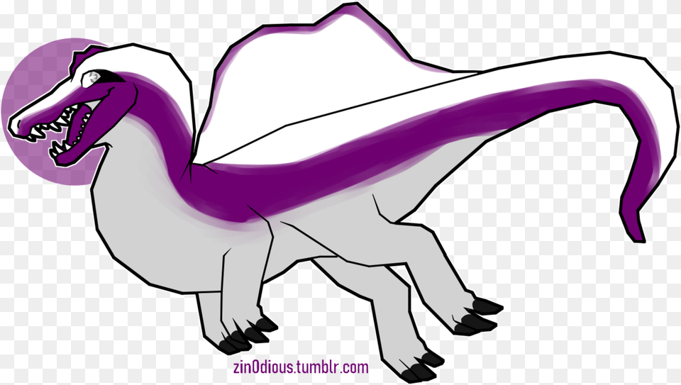 Demisexual Spinosaurus Requested By Poptart Puppy Cartoon, Animal, Dinosaur, Reptile, Adult Png