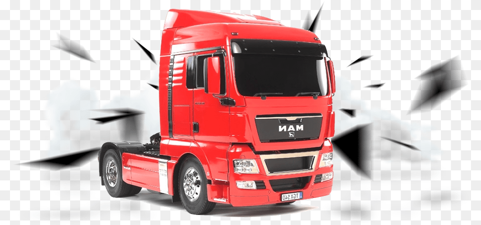 Demo Trailer Truck, Trailer Truck, Transportation, Vehicle, Moving Van Free Png Download