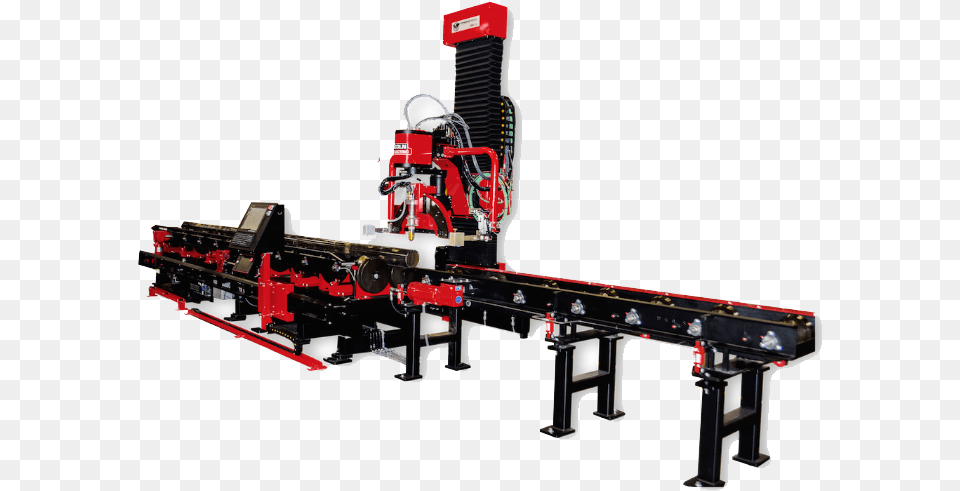 Demo Videos Torchmate Layout Manufacturer Plasma Cutting Machine Pipe, Architecture, Building, Factory, Bulldozer Free Png
