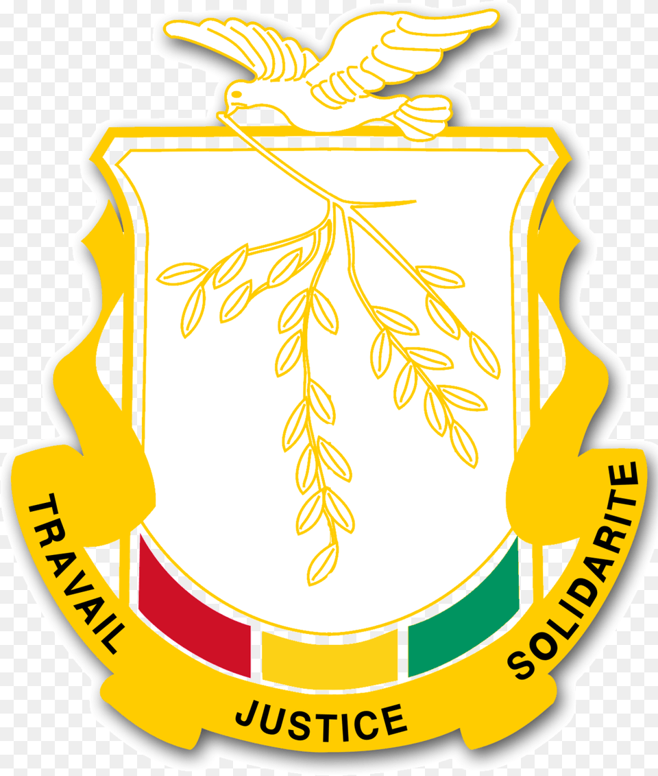 Democracy Clipart Protestor Guinea Coat Of Arms, Emblem, Symbol, Badge, Logo Png