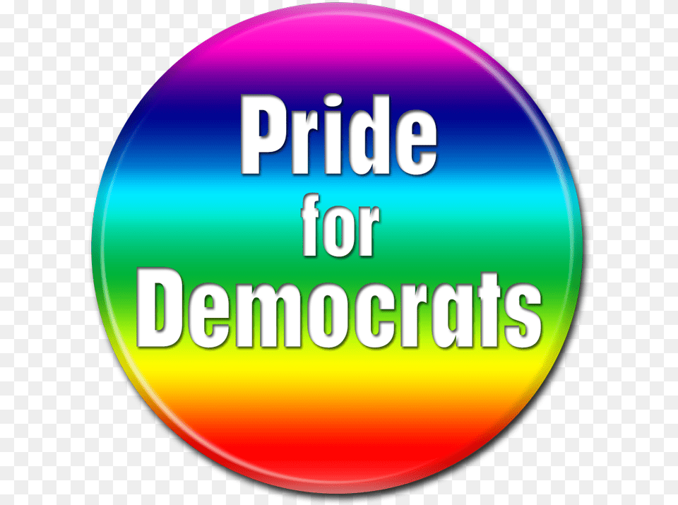 Democrat Button Campaign Button, Disk, Logo, Badge, Symbol Free Png