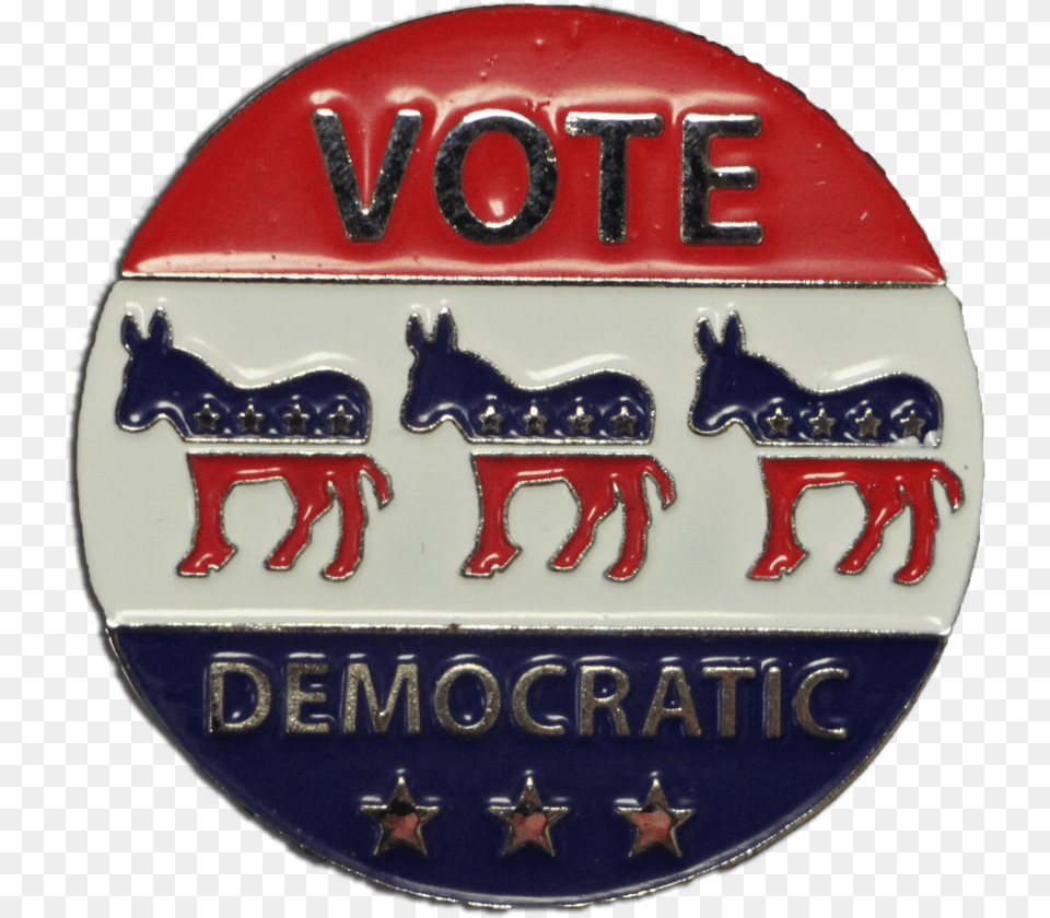 Democrat Donkey, Badge, Logo, Symbol, Emblem Free Png