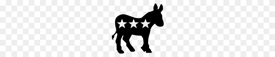 Democrat Icons Noun Project, Gray Png