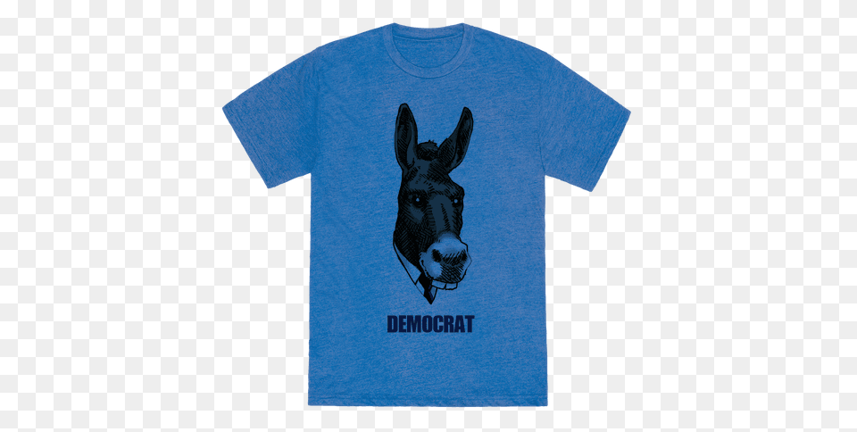 Democratic Donkey, Clothing, T-shirt, Animal, Mammal Free Transparent Png