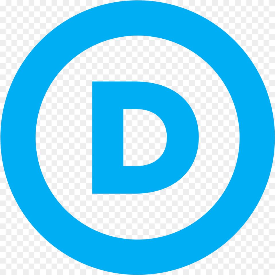 Democratic Party Logo Democratic Party, Disk, Text, Number, Symbol Free Png Download