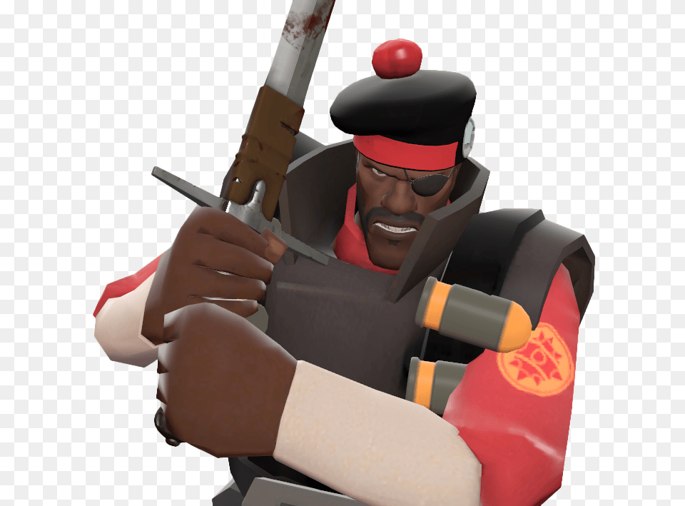 Demoman With The Glengarry Bonnet Tf2 Tf2 Demoman Badass, Person, Hand, Finger, Body Part Free Transparent Png
