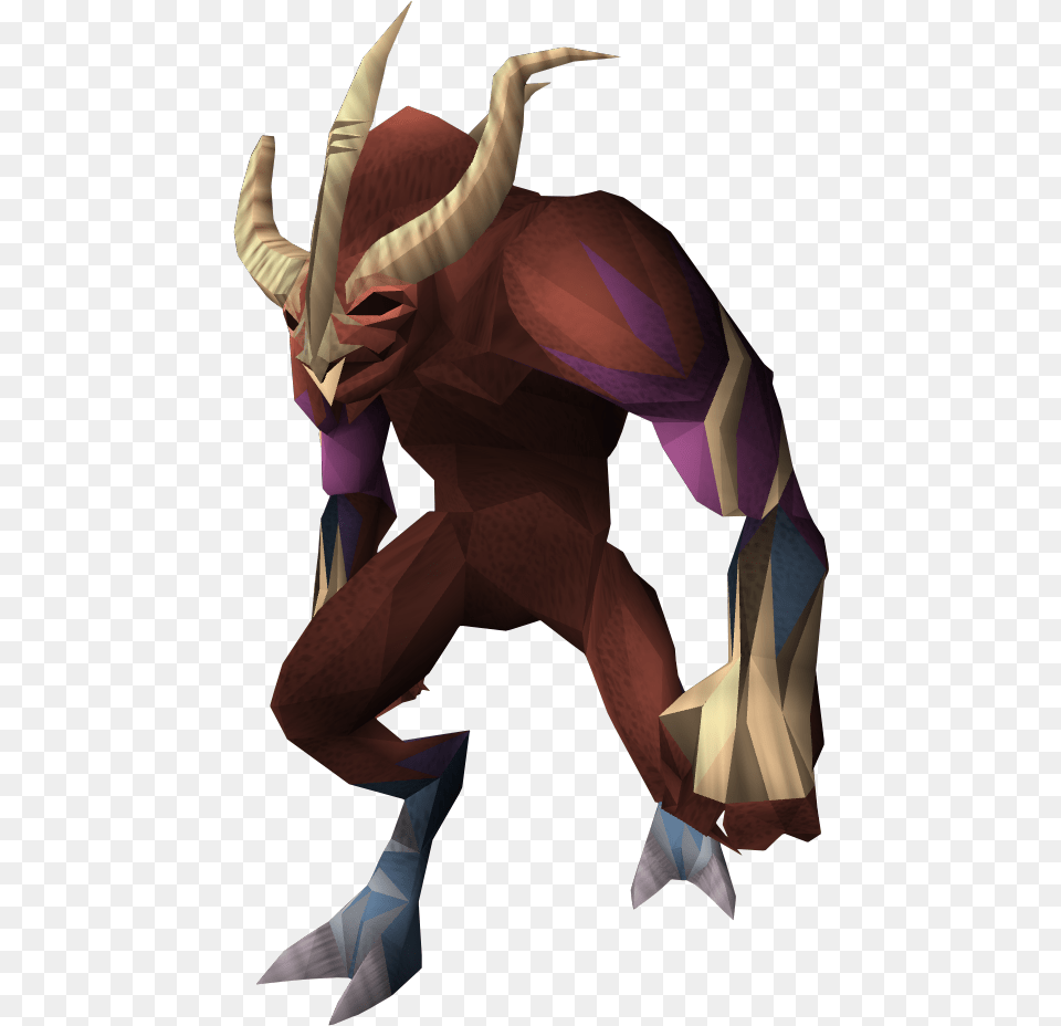 Demon, Animal, Bull, Mammal, Art Png