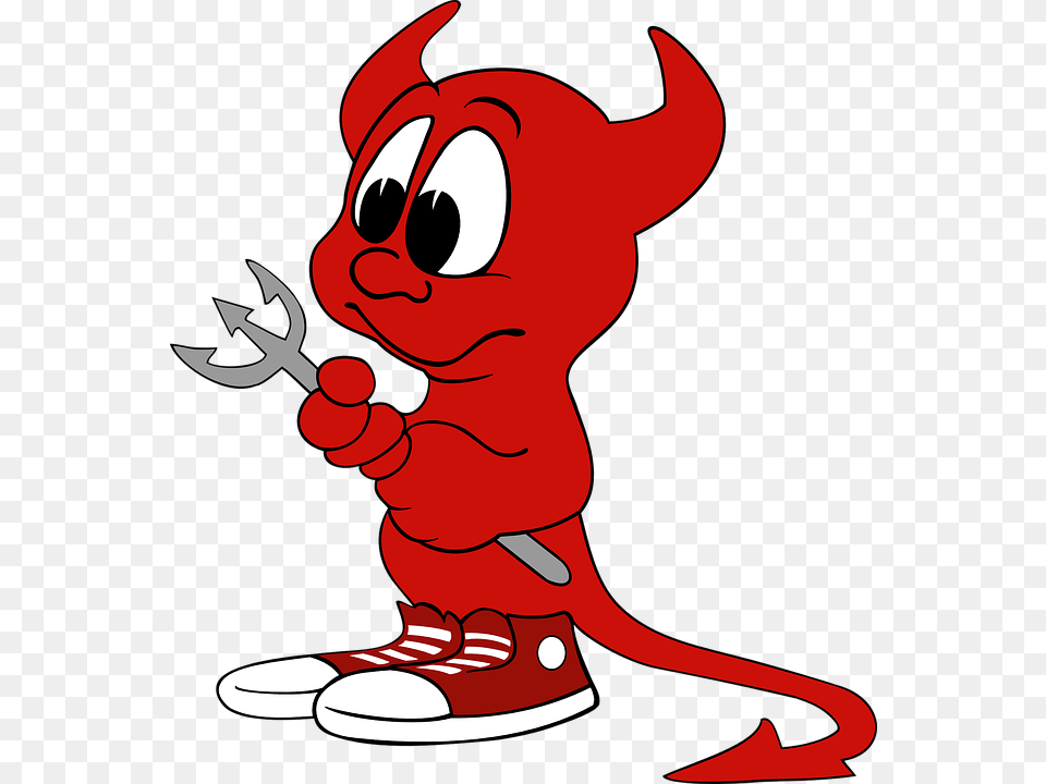 Demon, Baby, Person, Cartoon, Electronics Png Image