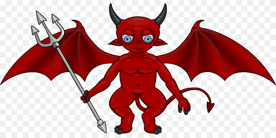 Demon, Baby, Person, Weapon Png