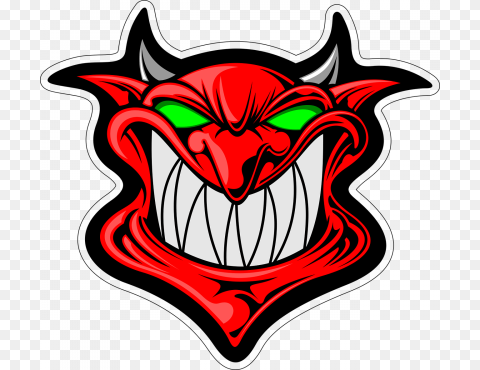 Demon, Emblem, Symbol, Logo, Food Free Png