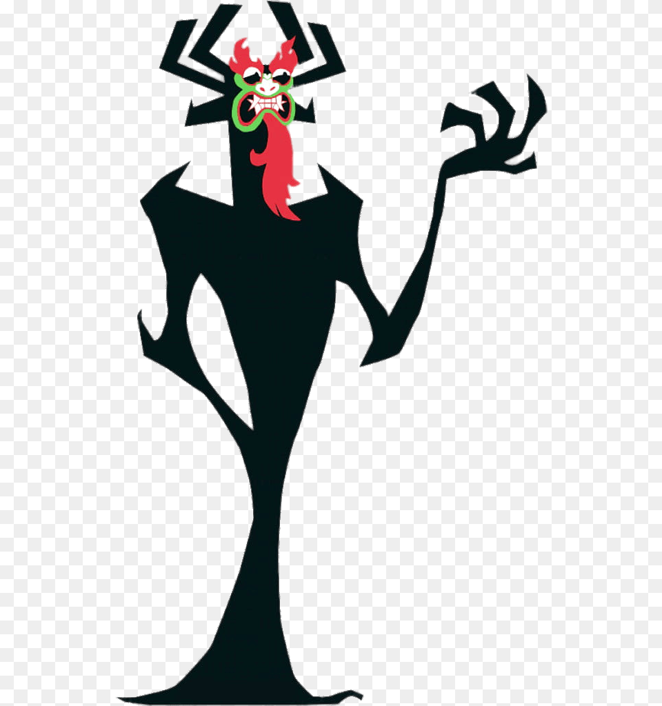 Demon Aku, Cartoon Png Image