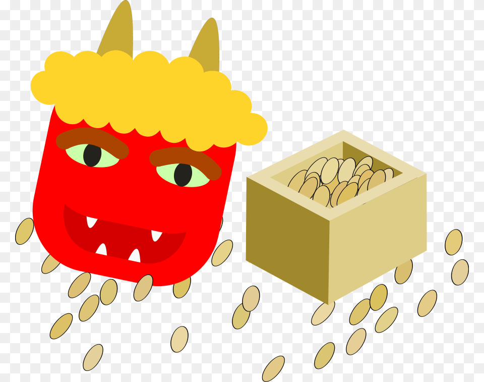 Demon At Setsubun Svg Clip Arts Setsubun, Treasure, Box Free Png