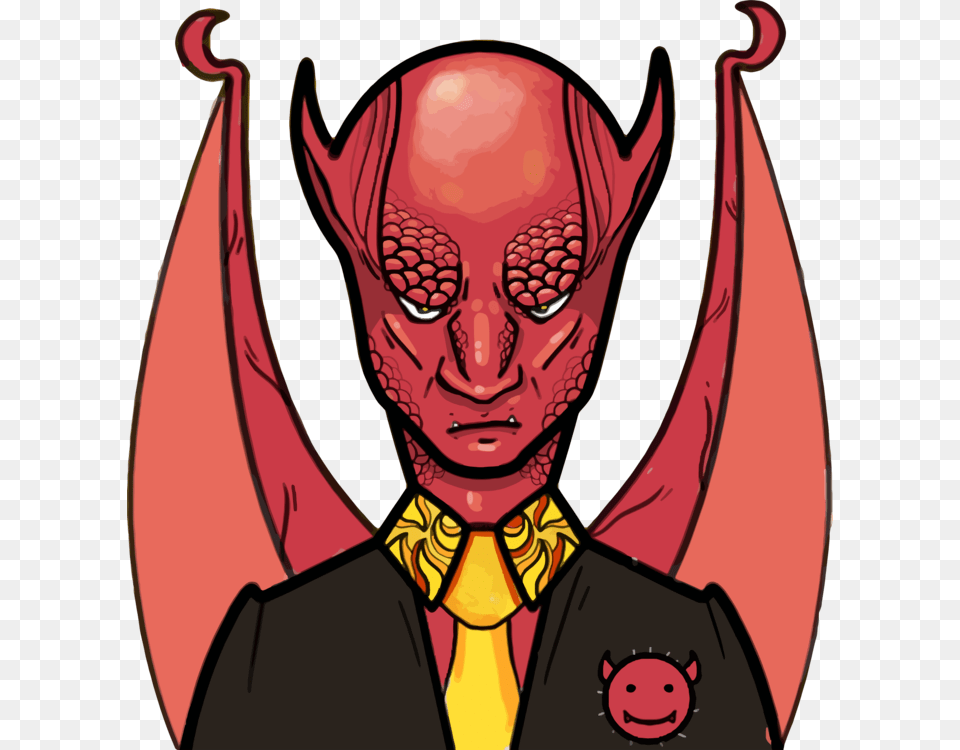Demon Beelzebub Devil Satan Cartoon, Person, Head, Face, Art Free Png