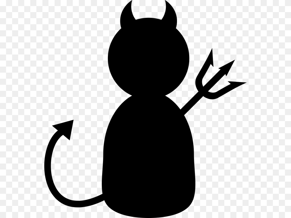 Demon Clipart Svg L39arte Di Vincere Scorrettamente, Gray Free Png Download