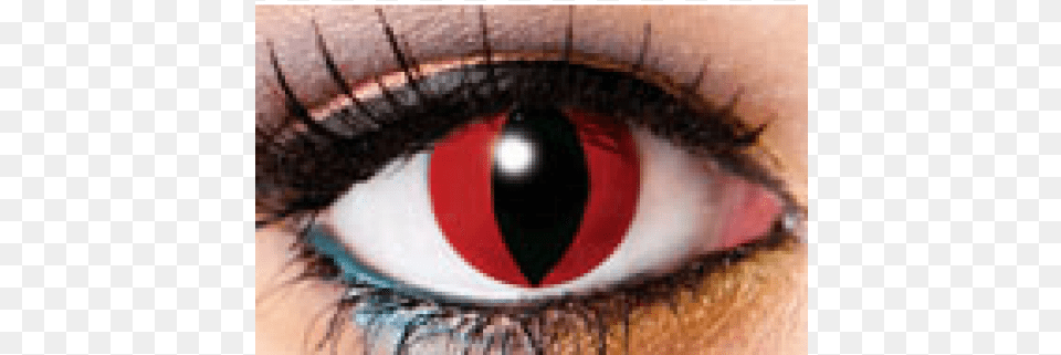 Demon Contact Lenses Black Demon Eye Conta Innovision Lens One Day Demon Cosmetic Lenses, Contact Lens, Person Png Image