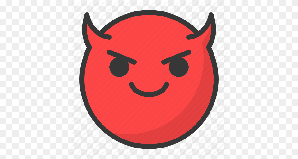 Demon Devil Emoji Emoticon Happy Smile Icon Free Png