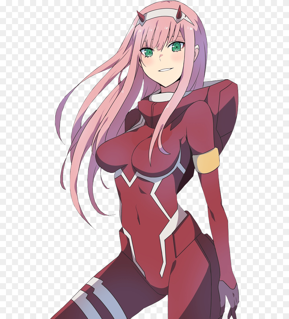 Demon Girl Zero Two Darling In The Franxx Zero Two, Publication, Book, Comics, Adult Png Image