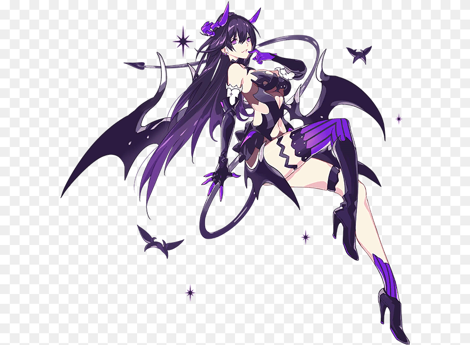 Demon Honkai Impact 3 Mei Demon, Book, Comics, Publication, Purple Png Image