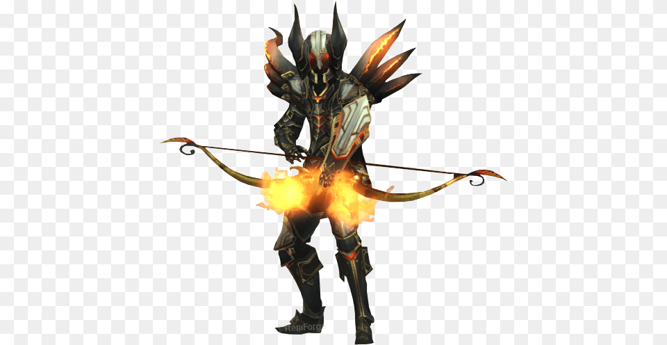 Demon Hunter Marauder Multishot Gear Supernatural Creature, Weapon, Archer, Archery, Bow Png Image