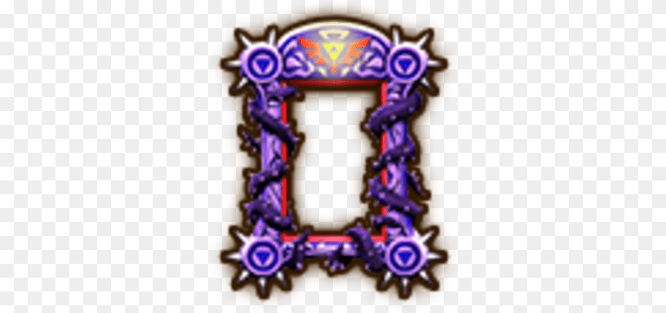 Demon Kingu0027s Frame Zeldapedia Fandom Purple, Art, Text Free Png