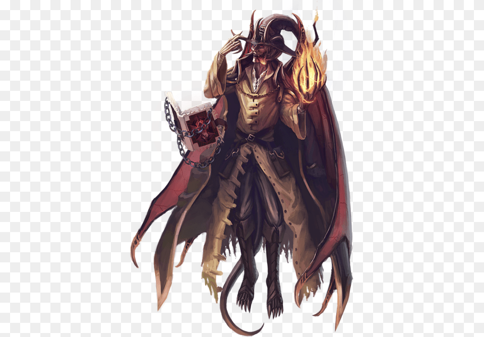 Demon Mage Art, Adult, Female, Person, Woman Free Transparent Png