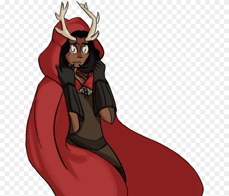 Demon Mammal Cartoon Legendary Creature Illustration, Fashion, Cape, Clothing, Person Free Png