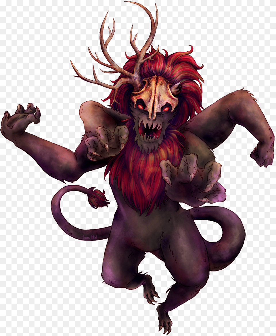 Demon Mythology Cartoon Legendary Creature Eyeball Creature Transparent Background, Person, Accessories, Ornament, Art Free Png Download