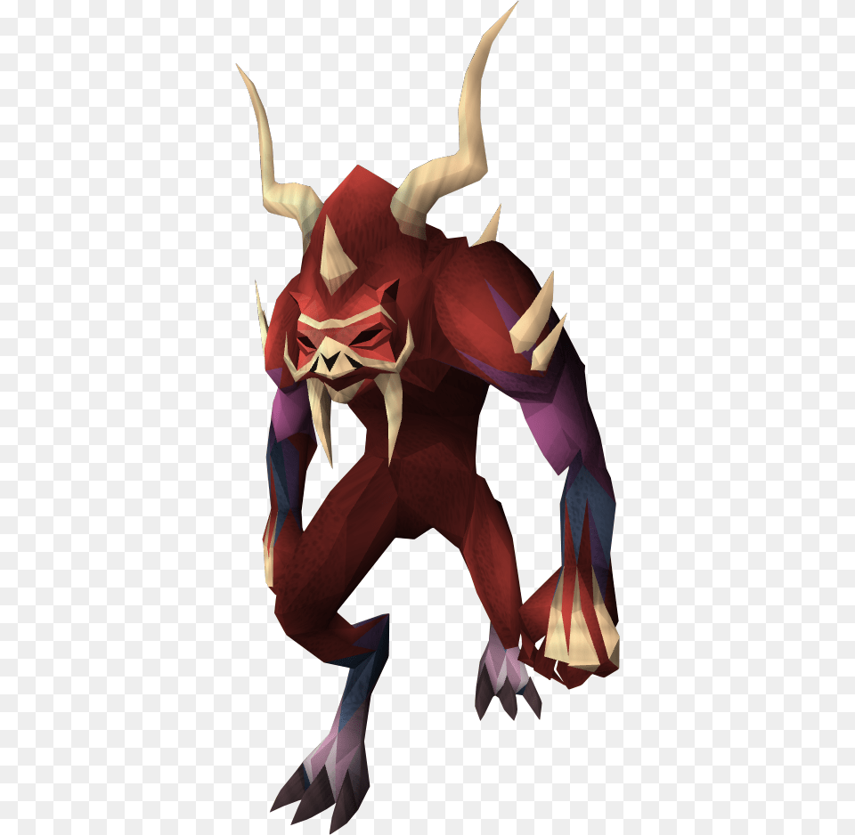 Demon Osrs 2001 Lesser Demon, Person, Baby Free Png Download