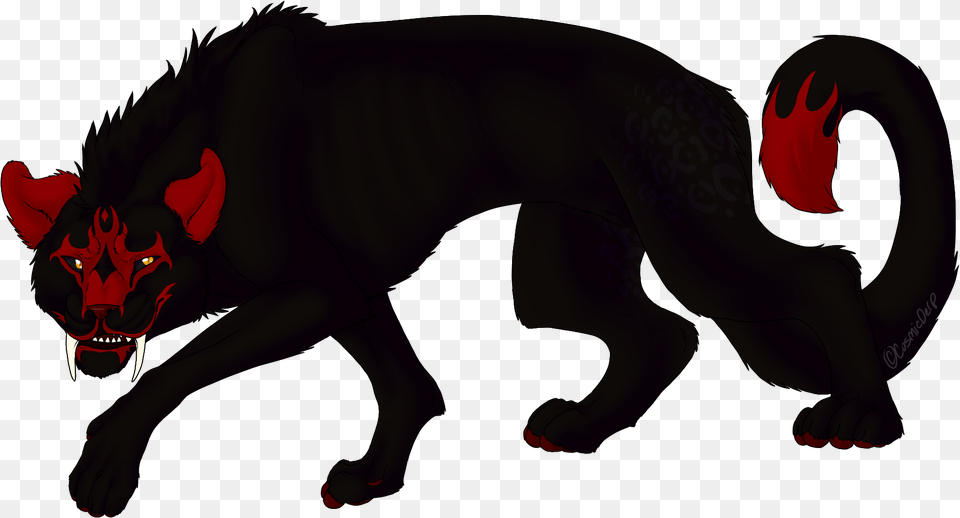 Demon Panther Thingy Dog Yawns, Person, Animal, Mammal, Wildlife Png