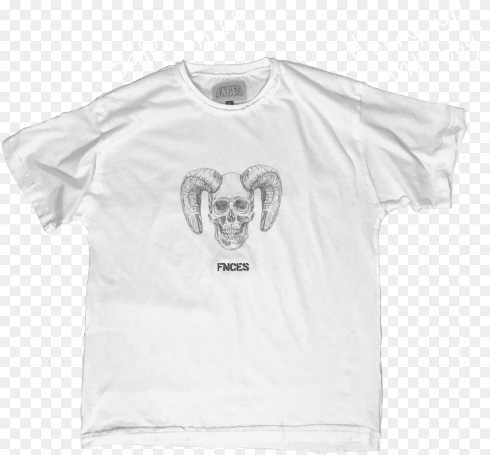 Demon Skull Tee Skull, Clothing, T-shirt, Shirt Png Image