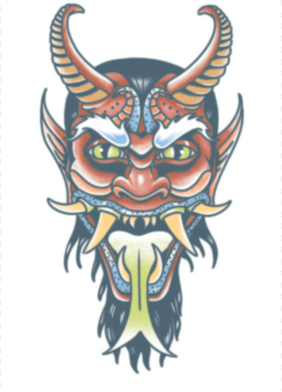 Demon Vintage, Art, Emblem, Symbol, Person Png Image