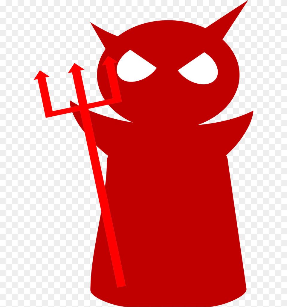 Demon With Crown Clipart Cat, Weapon, Trident Free Transparent Png