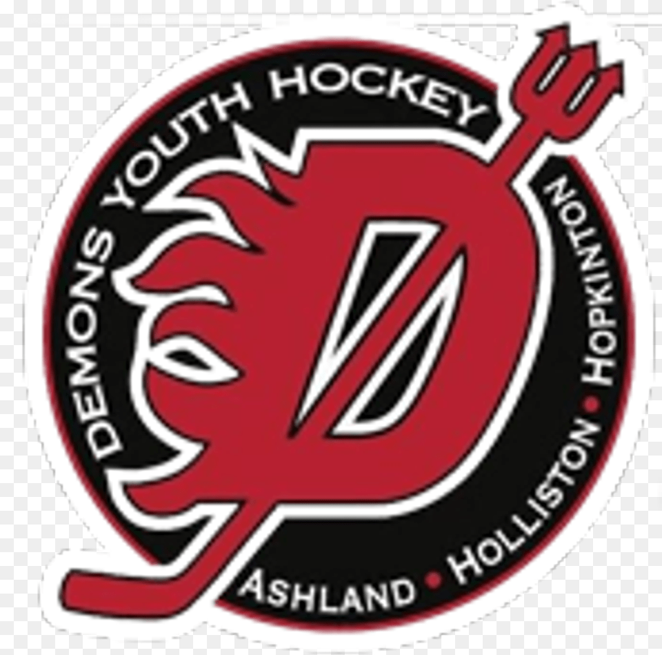 Demons Youth Hockey Emblem, Symbol, Logo, Can, Tin Png