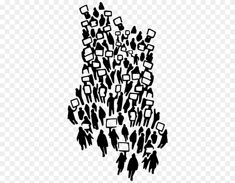 Demonstration Politics Activism Political Solidarity Protest, Gray Free Png Download