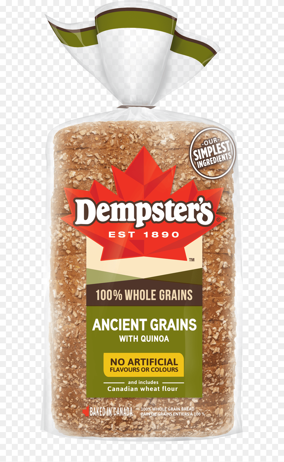 Dempster S 100 Whole Grains Ancient Grains With Quinoa Dempsters Ancient Grain Bread Free Transparent Png