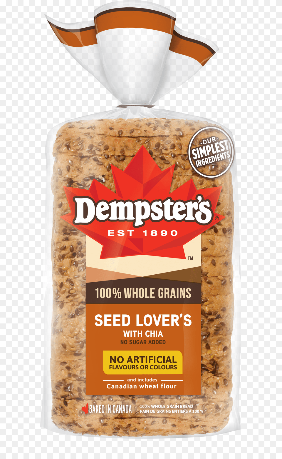 Dempster S 100 Whole Grains Seed Lover S Bread With Dempsters Ancient Grain Bread Free Png