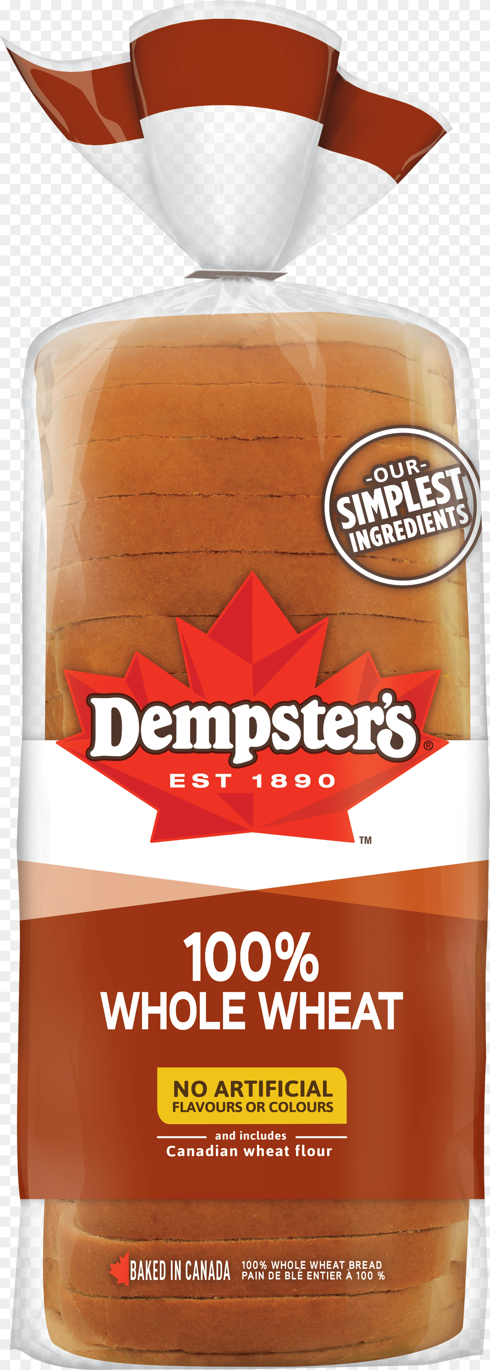 Dempster S 100 Whole Wheat Bread Dempsters Bread Png Image
