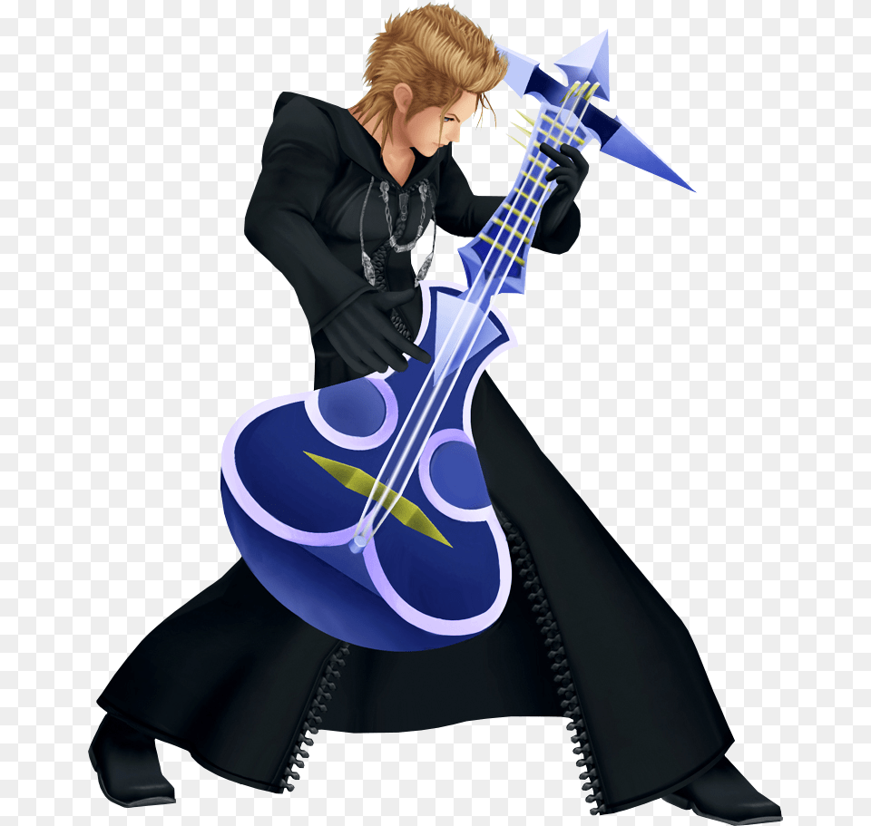 Demyx Khii Render 2 Demyx Kingdom Hearts, Adult, Person, Musical Instrument, Guitar Png Image