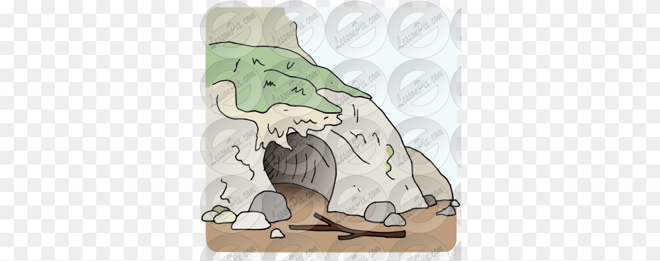 Den Picture For Classroom Therapy Use Outcrop, Nature, Outdoors, Wilderness, Water Free Transparent Png