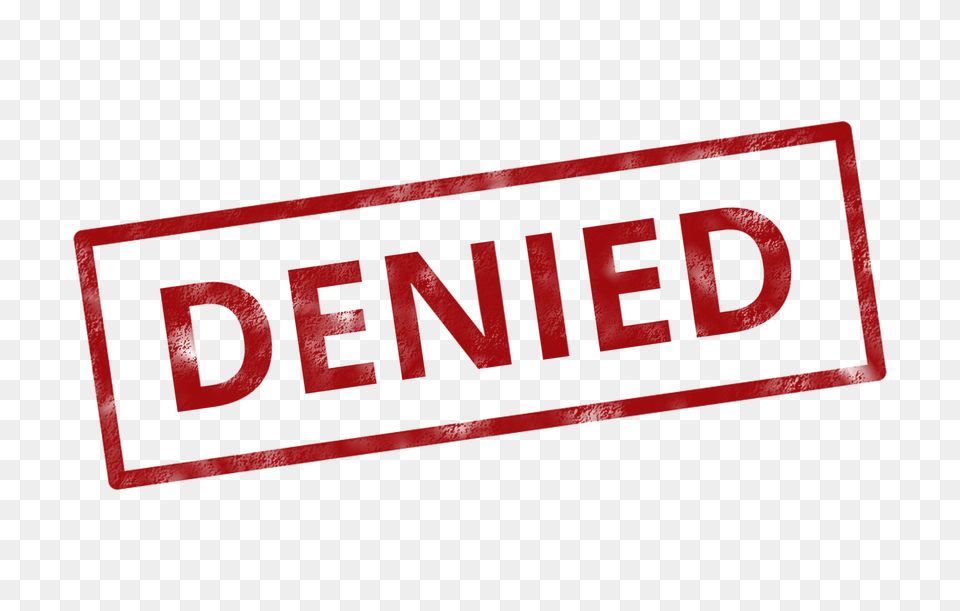 Denied, Logo, Sign, Symbol, Text Free Transparent Png