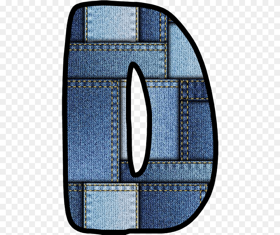 Denim Buchstabe Letter O, Home Decor, Cushion, Blade, Knife Png