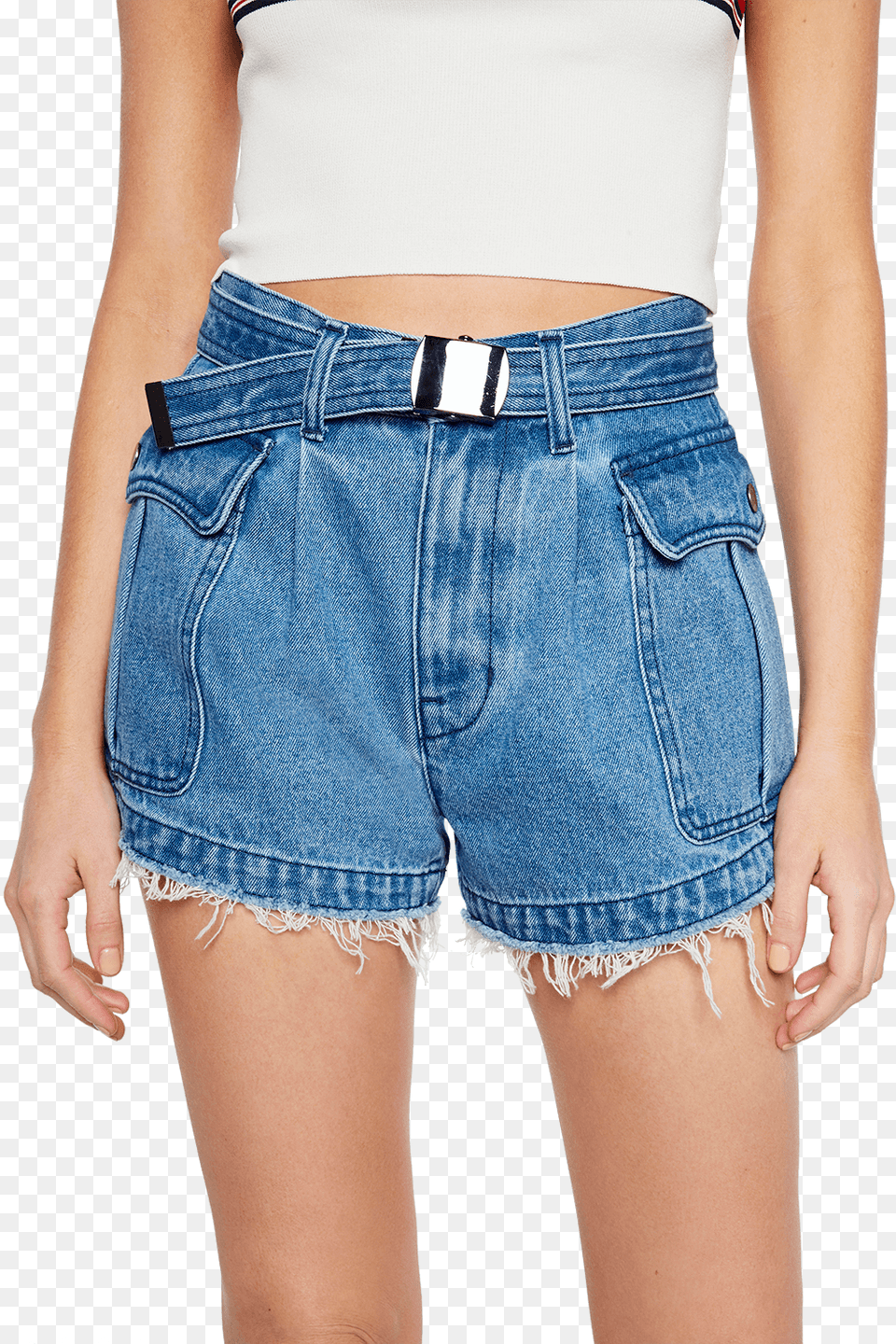 Denim Buckle Short In Colour Citadel Shorts, Clothing, Pants Free Png