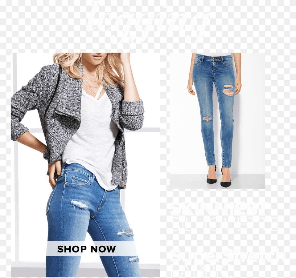 Denim Fit Guide Girl, Jeans, Clothing, Pants, Blazer Free Png Download