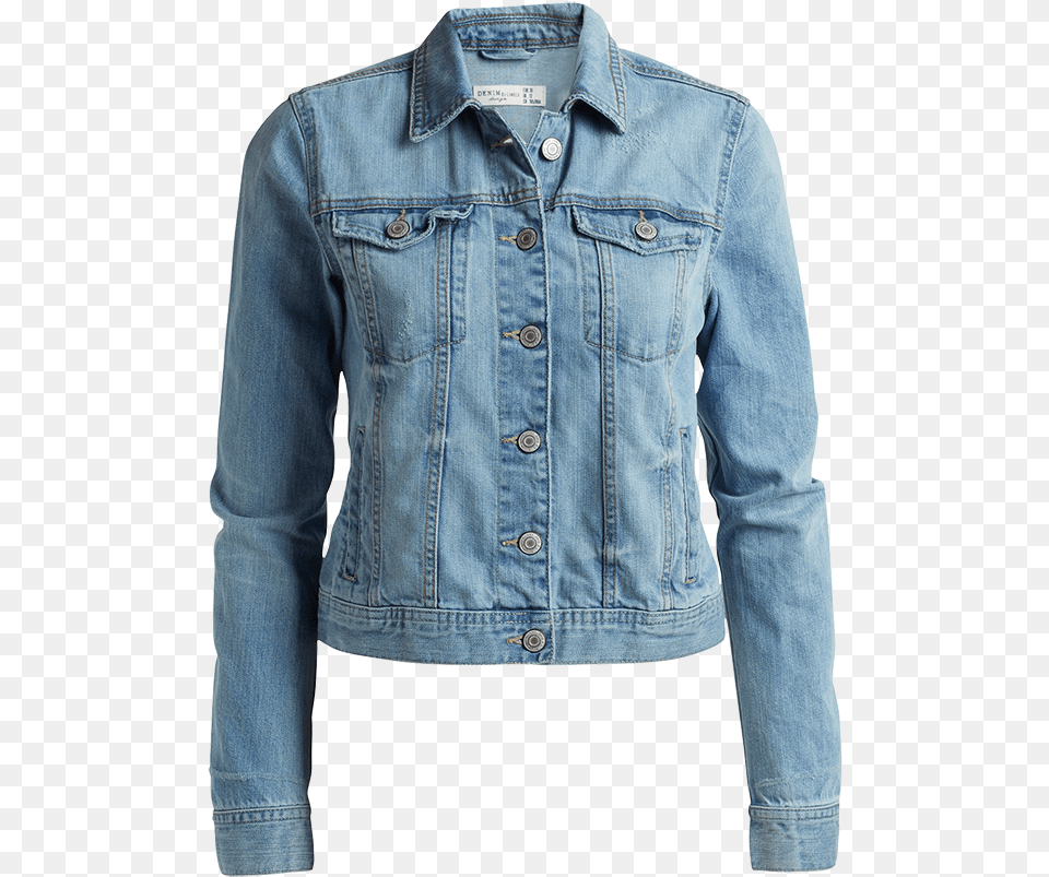 Denim Jacket Transparent Image Women Jeans Jacket, Clothing, Coat, Pants, Vest Free Png