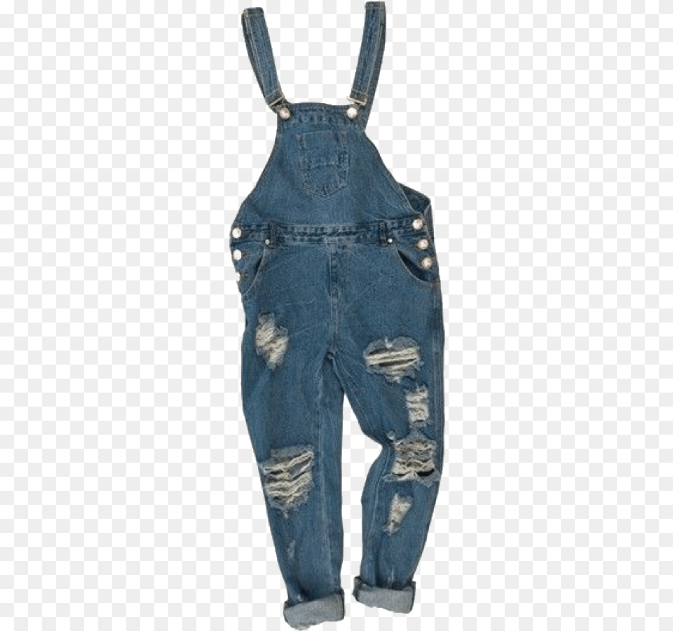 Denim Overalls Clothes Moodboard Freetoedit Overalls, Clothing, Jeans, Pants, Person Free Png