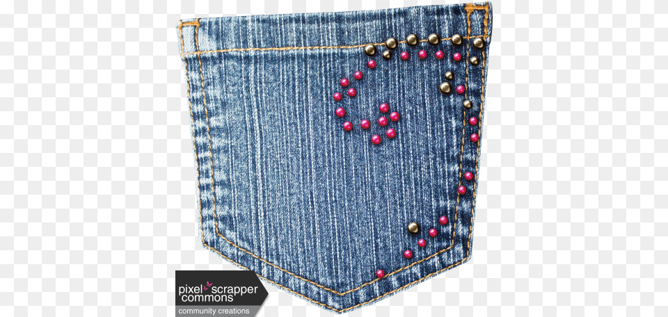 Denim Pocket Digital Scrapbooking, Accessories, Clothing, Pants, Jeans Png