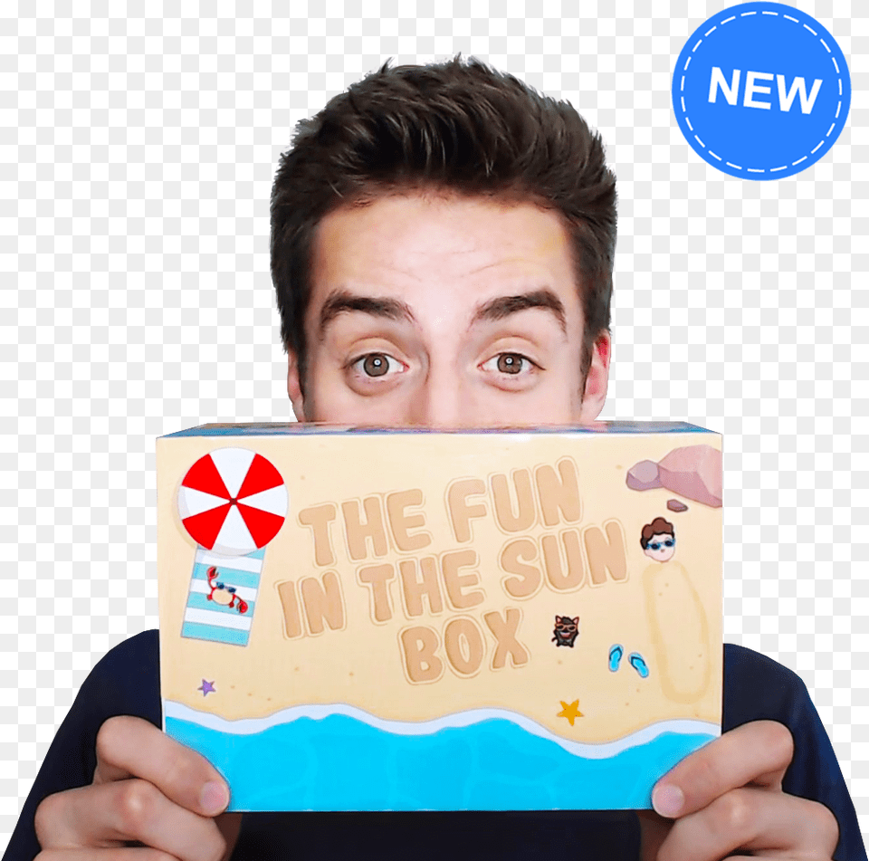 Denis Fun In The Sun Box Pre Order Subscription Boxes Denis Fun In The Sun Box, Face, Head, Person, Photography Free Png
