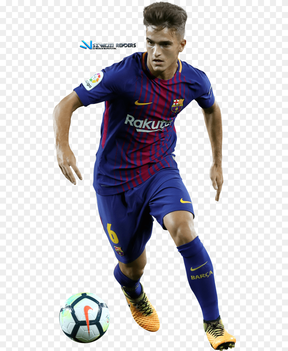 Denis Suarez Denis Suarez Barcelona, Ball, Sphere, Soccer Ball, Soccer Free Png Download