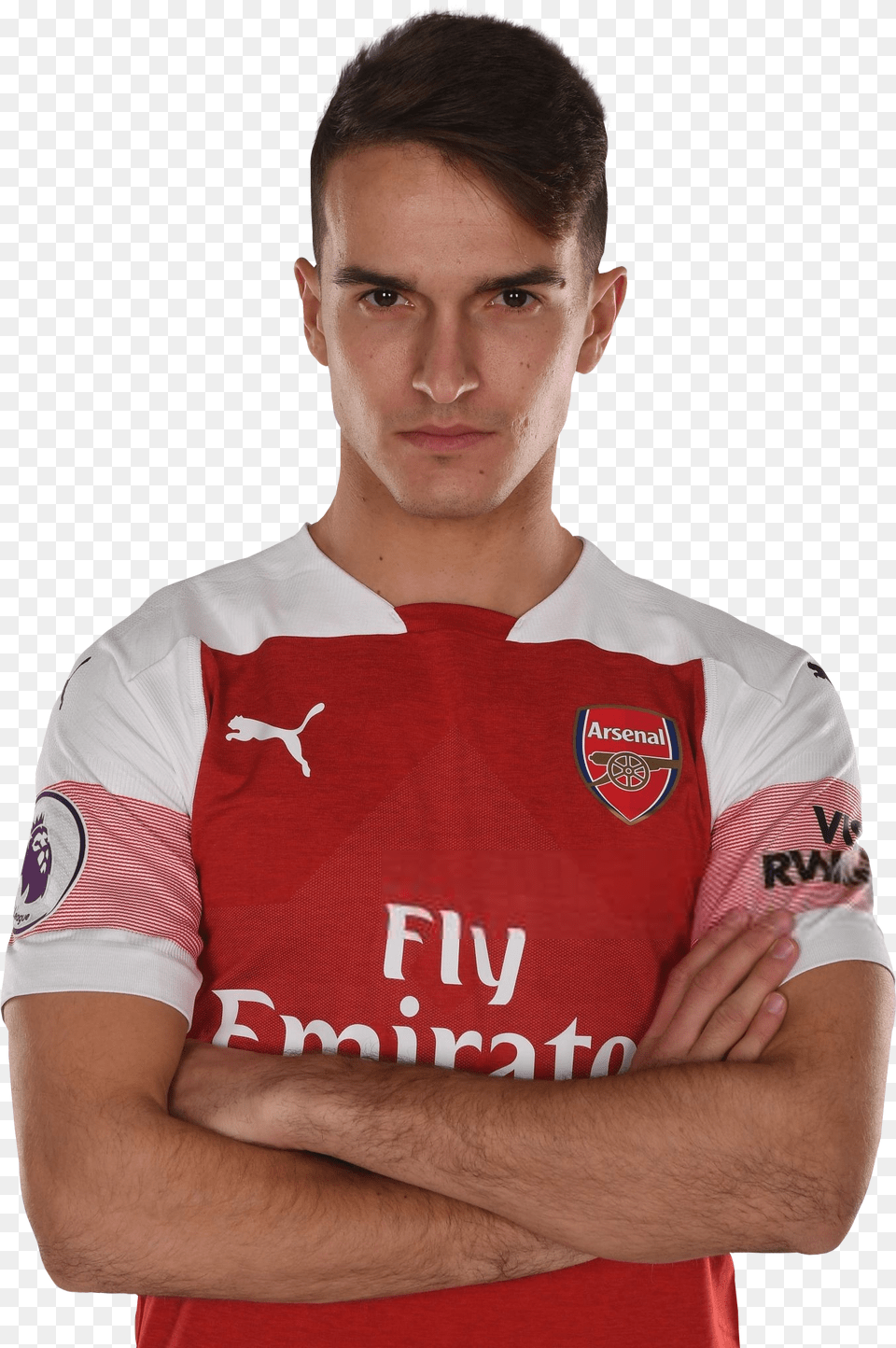 Denis Suarez Football Render Footyrenders Mohamed Elneny, Clothing, Shirt, T-shirt, Adult Free Transparent Png