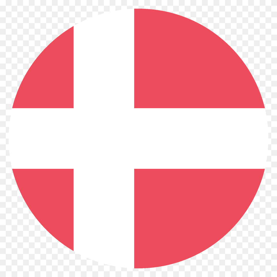 Denmark Flag Emoji Clipart, Logo, Symbol, First Aid, Red Cross Free Transparent Png